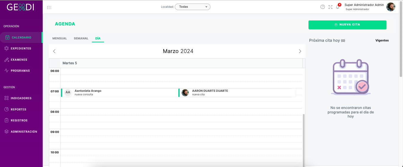 Calendario