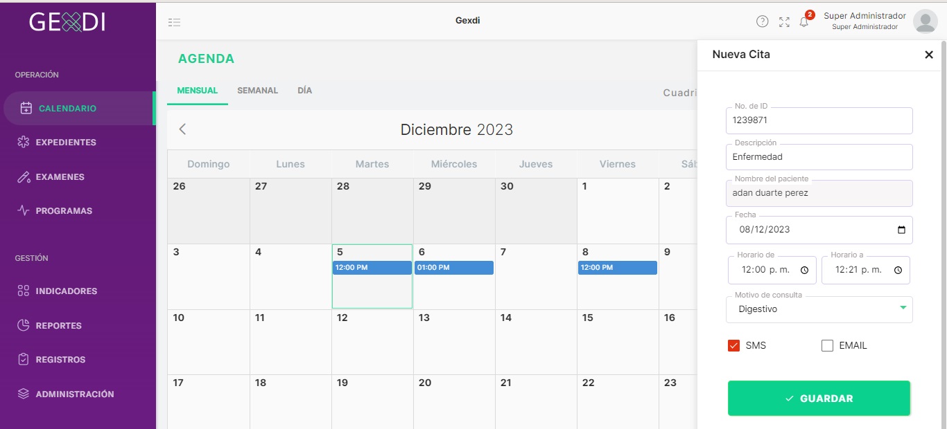 Calendario