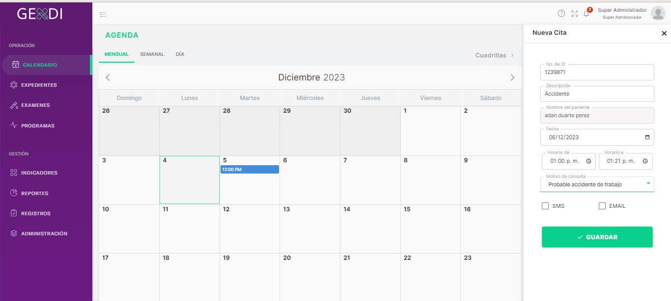 Calendario