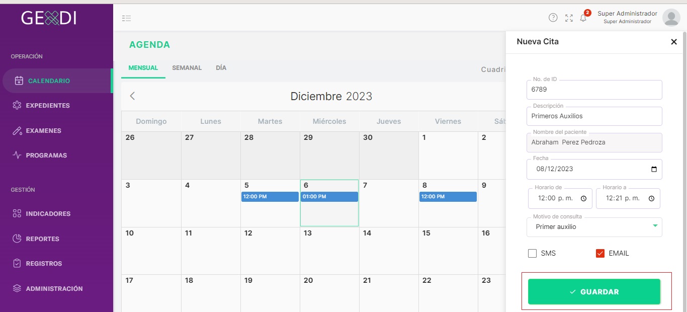 Calendario