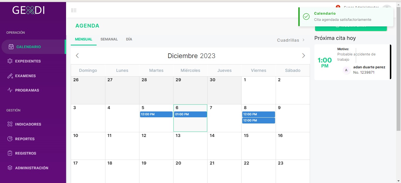 Calendario